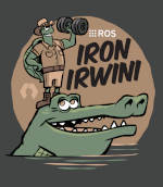 Mascote do ROS 2 Iron Irwini